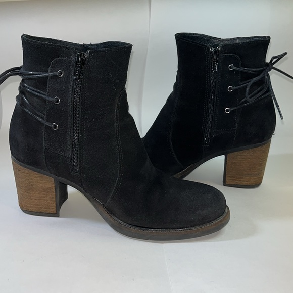 VGUC Basal women’s zip up high heel booties - Picture 11 of 15
